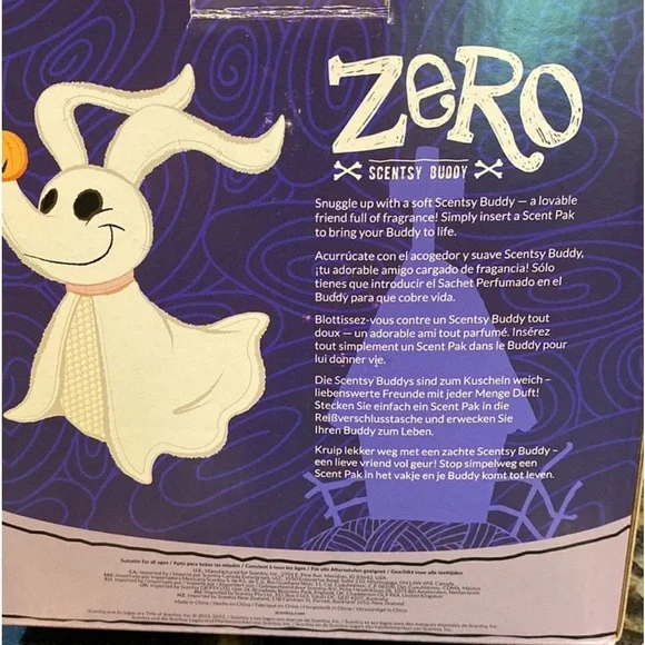 Scentsy Nightmare Before Christmas Zero Buddy - Picture 8 of 8